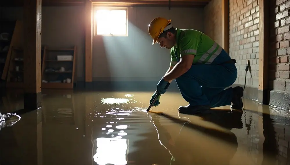 Professional water damage restoration services in Onalaska, TX